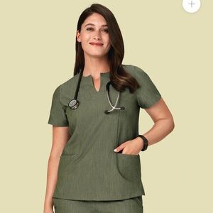 It’s brand new scrub top from Mandala.